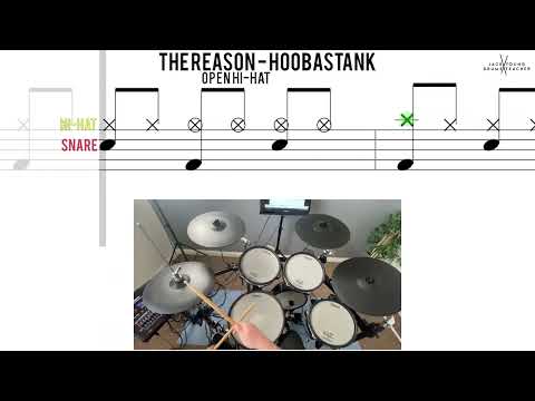 How to Play 🥁   The Reason   Hoobastank