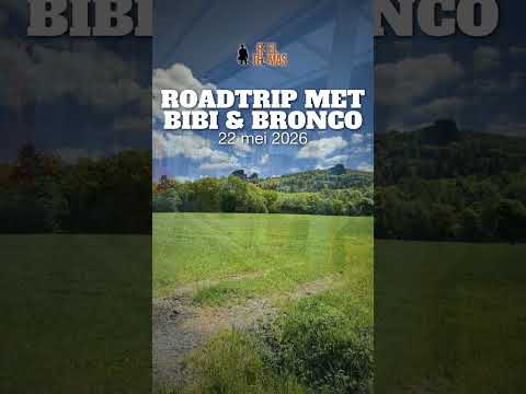 Ga mee op een geweldige roadtrip met Bibi & Bronco op 22 mei 2026! Van prachtige routes en spon