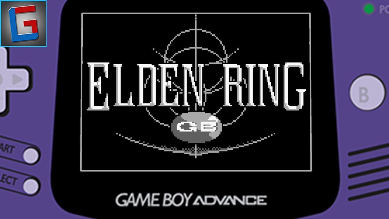 Elden Ring Demake For Game Boy | Elden Ring GB By shin