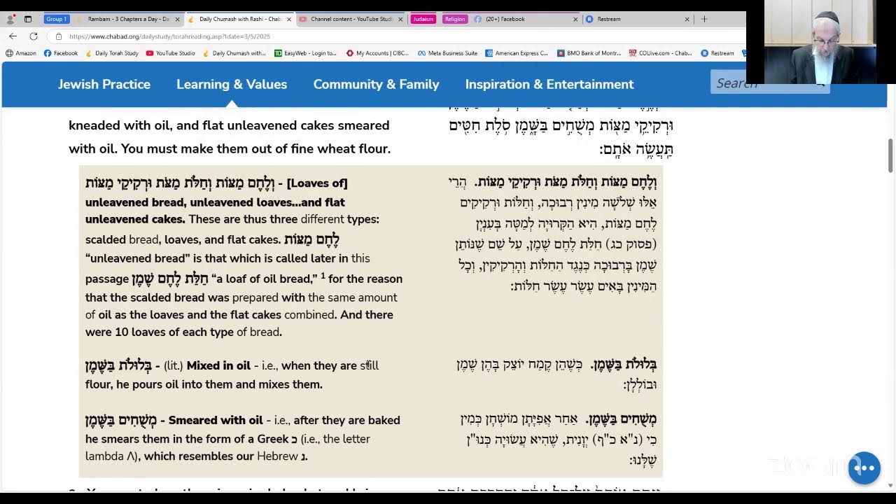 Torah Portion Tzetzvah Part 4