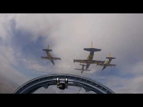 My flight with Baltic Bees Aerobatics L39 team over Moldovan Airspace