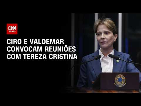 Eleições 2026: Ciro e Valdemar convocam reuniões com Tereza Cristina | CNN 360º