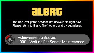 GTA Online Mysterious Server Maintenance NEW Details - OFFLINE Time, Patch Fixes
