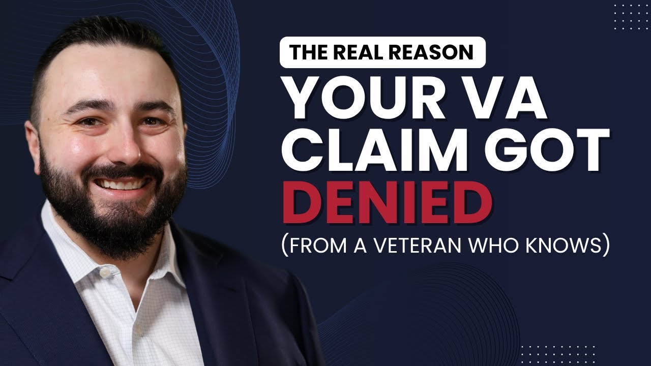 Video thumbnail - The Real Reason Your VA Claim Got Denied
