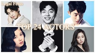 Top korean actors and actresses + drama/movie cuts 제일 좋아하는 배우