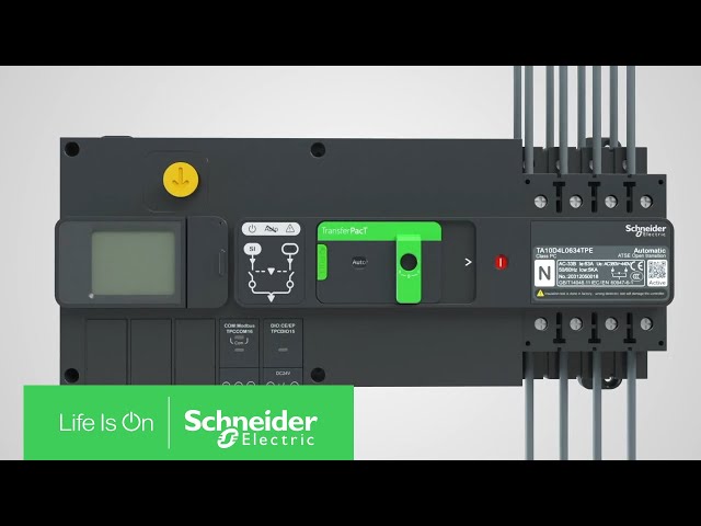 schneider electric Manövreringsenhet ta mod. genset start + larm