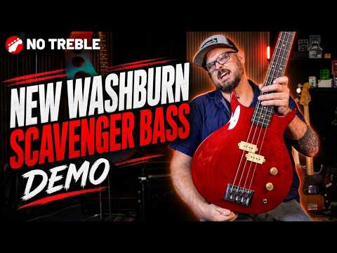 Washburn SB4 Wing Series Scavenger Bass image 11