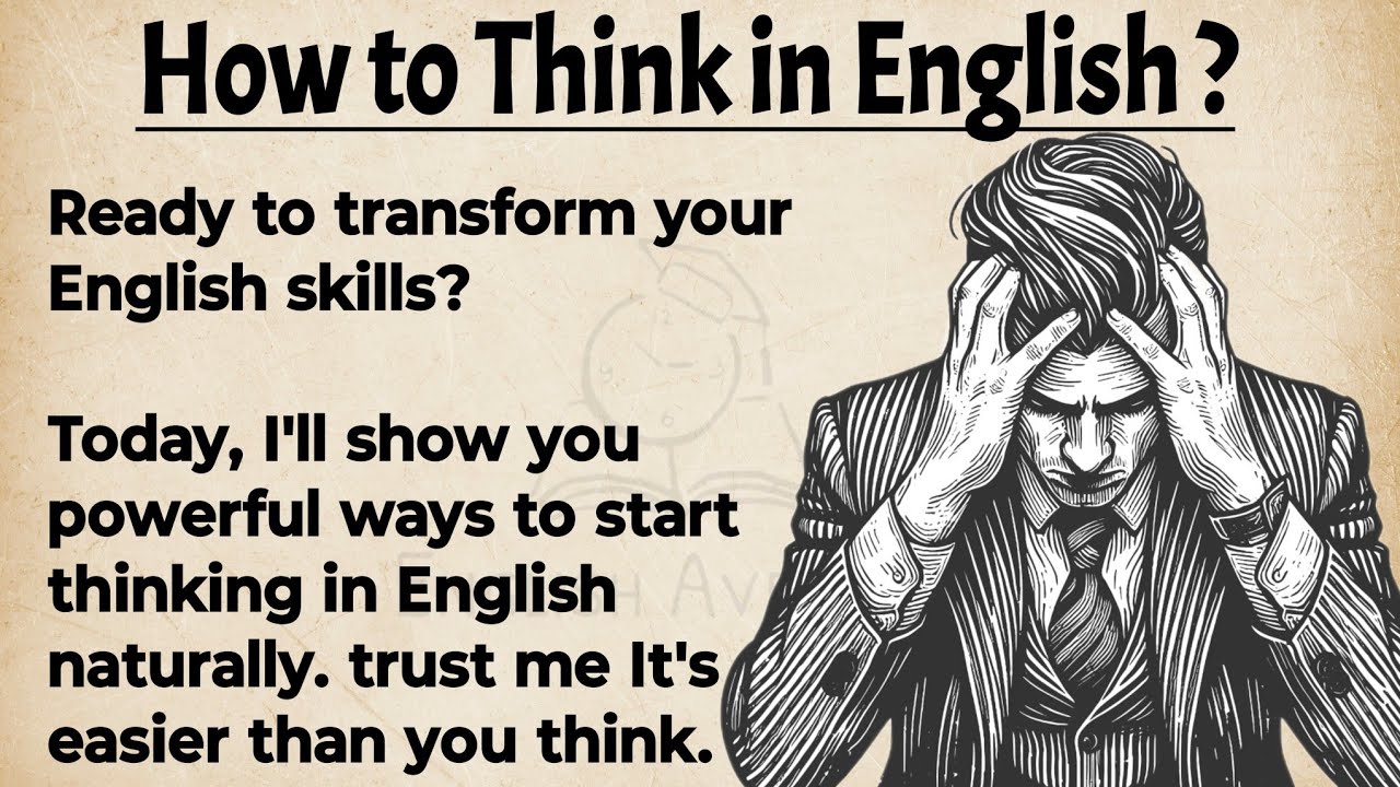 How to Think in English? || No more Translating in Your Head || Improve Your English ✅ || Easy Tips
