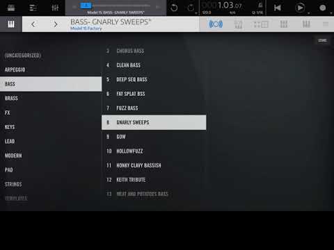 StepBud driving Model 15 in NanoStudio 2