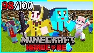 100人の中から1位を決めるデスゲームマインクラフト【まいくら / マインクラフト】