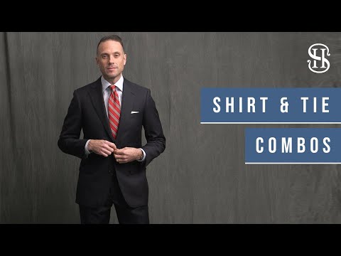 10 Navy Suit Shirt and Tie Combinations | Men's Wardrobe Essentials