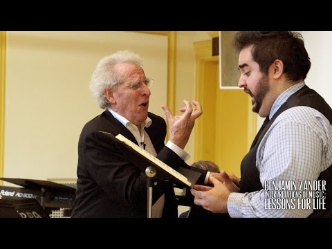 Schubert: Schwanengesang "Ihr Bild" and "Am Meer" (Benjamin Zander - Interpretation Class)