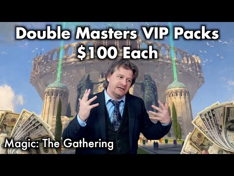 Tolarian Winds: Double Masters VIP Booster Packs Are $100 Each. That's It. That's The Title.