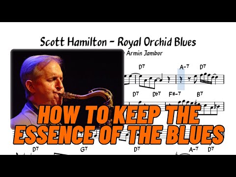 Scott Hamilton - Royal Orchid Blues Solo Transcription