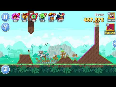 Angry Birds Friends Level 1 Tournament 933 three stars NO POWER-UP walkthrough 2021-06-03