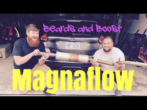 Magnaflow Catback on a Ford Focus ST Model # 15155