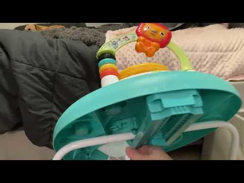 Zig Zag Zebra Walker - How to adjust height and fold