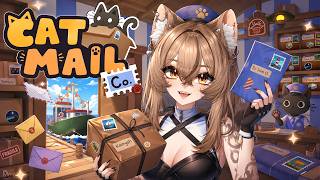 【CAT MAIL CO.】Камыш, Блиня ‪@blin_vt‬ Мома, Юи ‪@YuiSlime-p‬ устроились на котопочту | Highlights