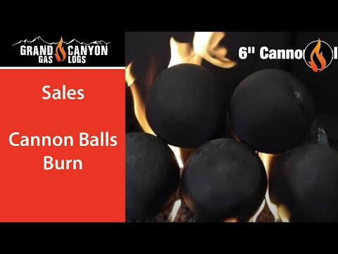 Grand Canyon Gas Logs Cannon Balls Burn