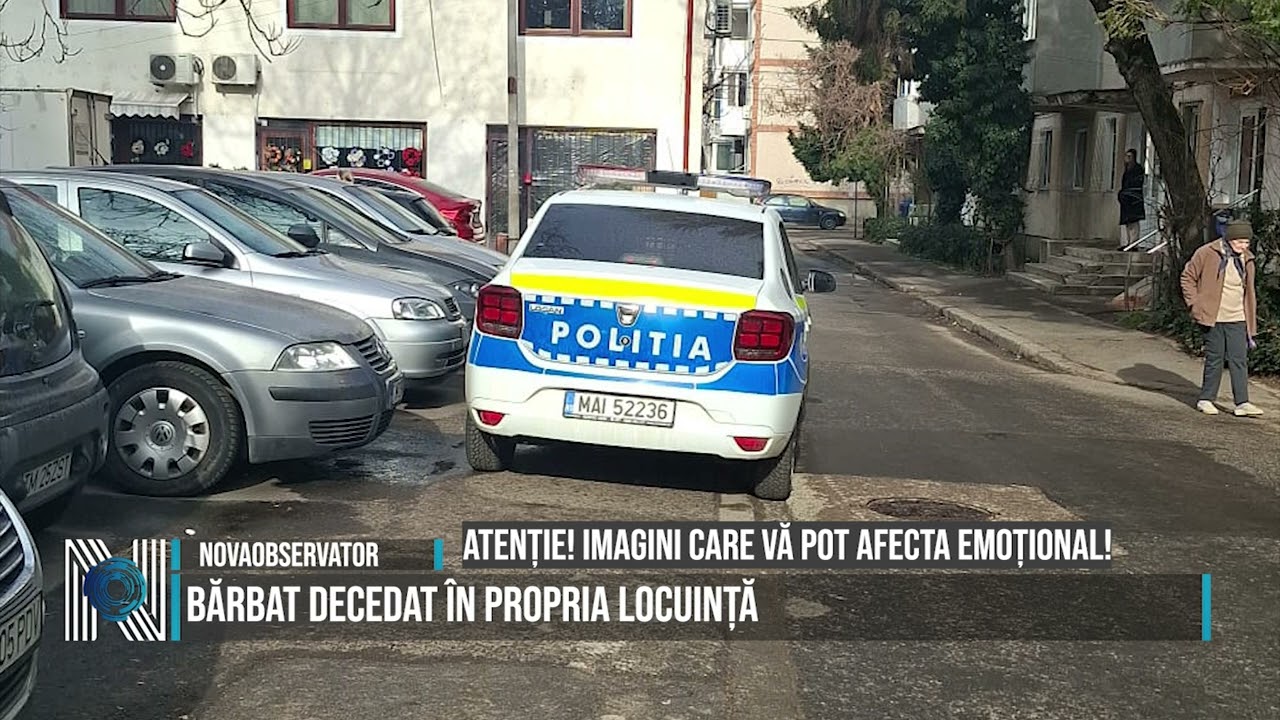 Bărbat decedat în propria locuință
