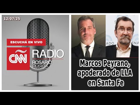 Marcos Peyrano, apoderado de LLA en Santa Fe