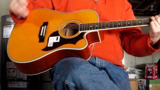 Video thumbnail for Epiphone FT-350SCE Min Etune - Unboxing and Demo by Martin Bryan