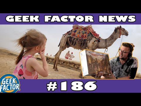 Geek Factor News 186 - Nowy Wiedźmin od Wookiego i (PRAWIE) Spotkałem Widzów w Egipcie