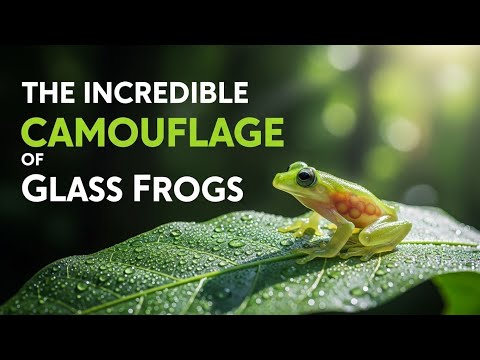 The Incredible Camouflage of Glass Frogs