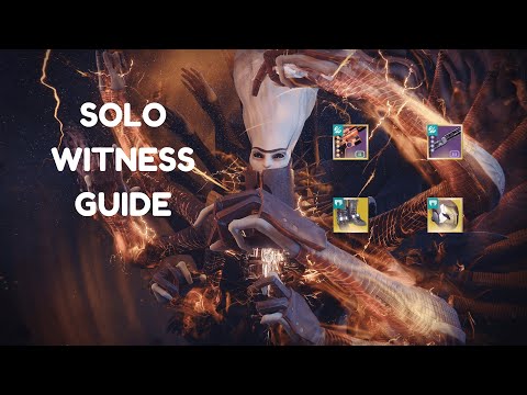 How to EASILY Solo the Witness in Destiny 2: Renegades