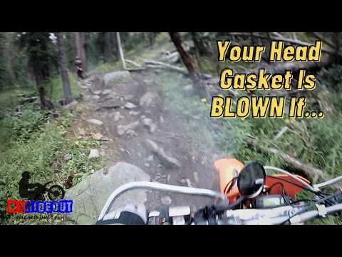 7 DEADLY Signs of A Blown Head Gasket On A Dirt Bike