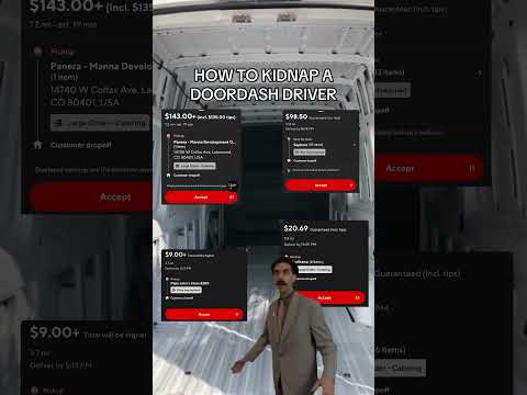 How to kidnap a DoorDash driver