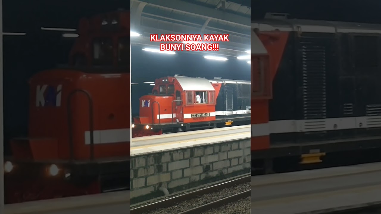 KLAKSON SOANG LOKOMOTIF RNB CC 201 JEMBER!!! #Shorts