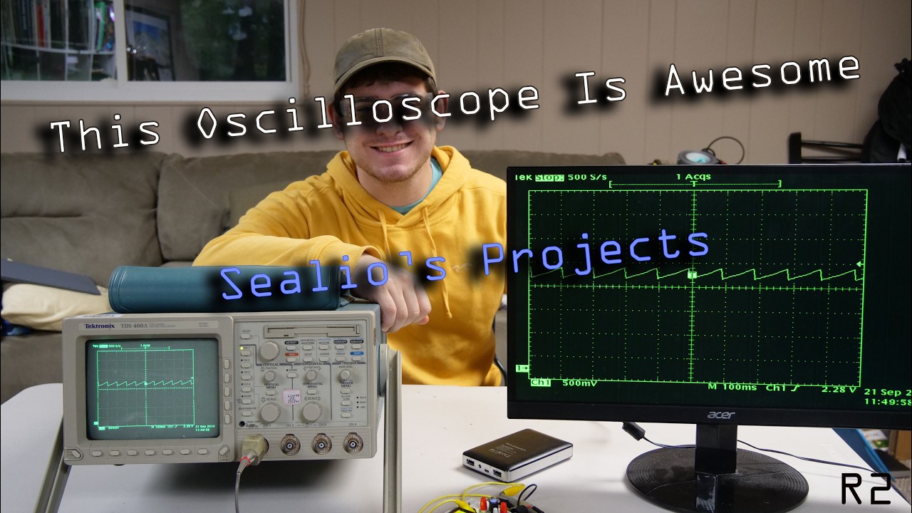 This Oscilloscope Is Garbage (Literally)