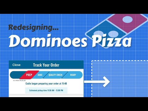 Redesigning the iconic Domino's pizza tracker!