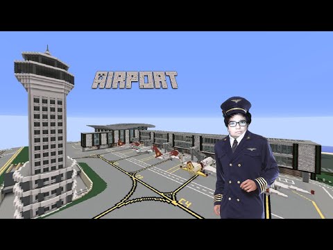 I'm Taking A Flight IN MINECRAFT?!