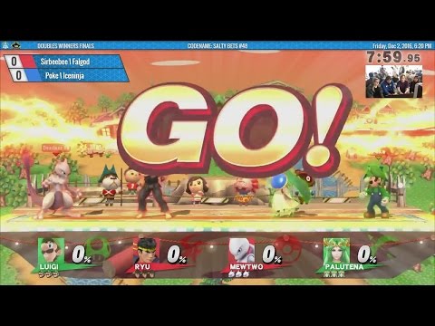 CSB 48 - Sirbeebee + Falgod vs Poke + Iceninja - SSB4 Doubles WF