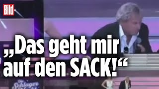 Wut auf Lauterbach – Bernhard Brink rastet bei Auftritt komplett aus