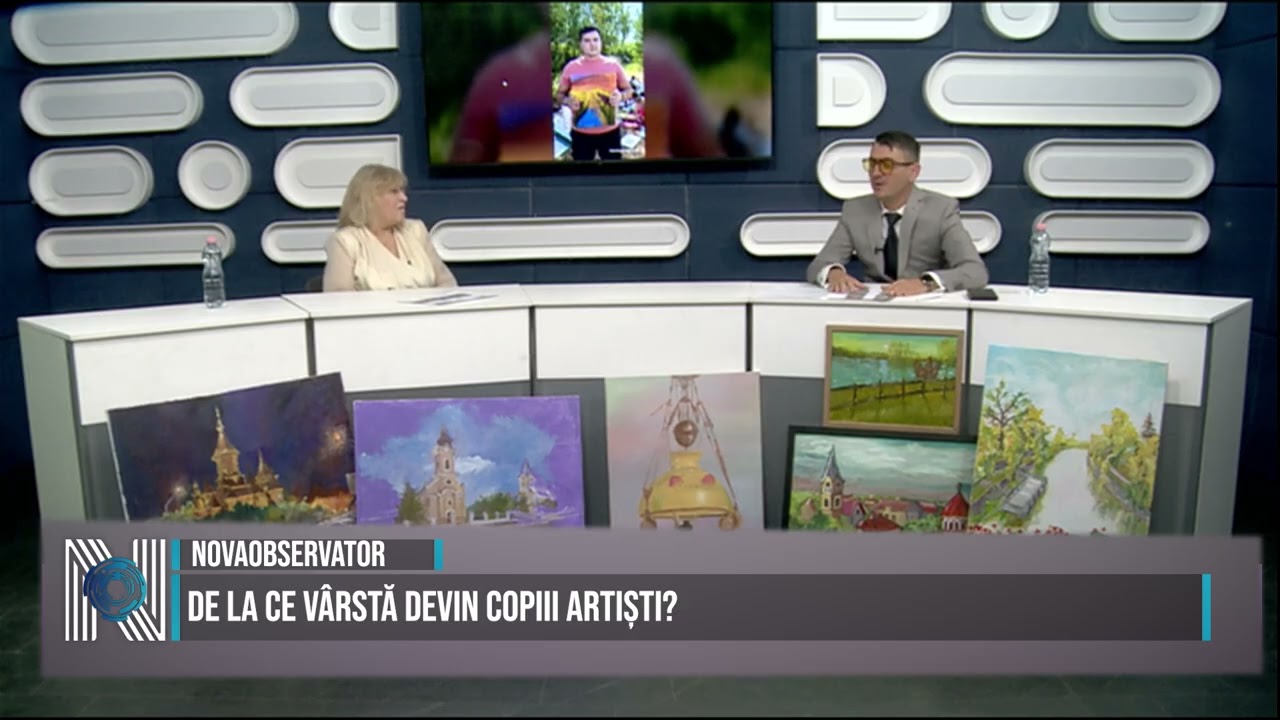 De la ce vârstă devin copiii artiști?