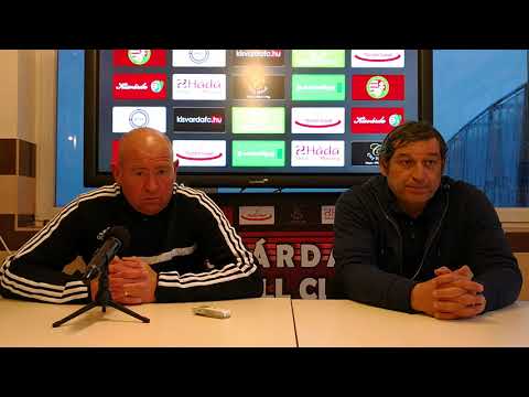 Kisvárda Master Good - Vác FC sajtótájékoztató