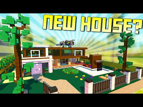 We Searched for "Houses" on the Workshop to Help kAN Move!  - Scrap Mechanic Workshop Hunters