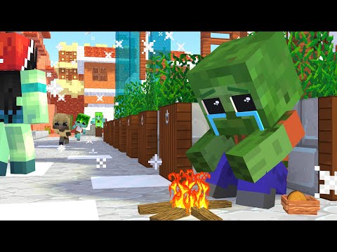 Monster School : POOR BABY ZOMBIE & CUTE MERMAID 2022 (Season 3 All Episode) - Minecraft Animation