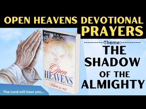 THE SHADOW OF THE ALMIGHTY | Pray the Open Heavens Devotional | Thursday 31-07-2025
