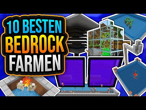 🏠 Die 10 Besten BEDROCK Farmen ✨ Minecraft 1.21 Bedrock ✨ ErikOnHisPeriod