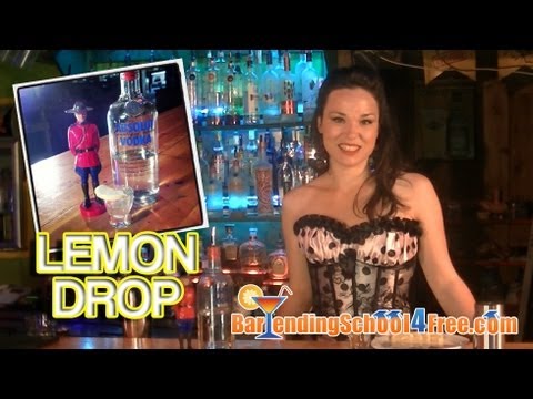 How to make a Lemon Drop shot (with Absolut vodka)