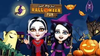 Sweet Baby Girl Halloween Fun - Spooky Makeover &amp; Dress Up Party - TutoTOONS Games for Kids