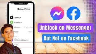 How to Unblock Someone on Messenger But not on Facebook !