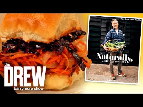 Danny Seo and Drew Whip Up Delicious Vegan BBQ Sliders