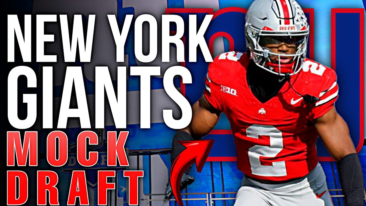New York Giants 🚨2026 MOCK DRAFT 🚨 Pre-Combine Edition
