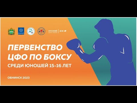 Единоборства Первенство ЦФО по боксу среди юношей 15-16 лет. Обнинск. День 3.