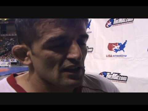 66 kg GR Challenge semifinal winner Faruk Sahin (U.S. Army)